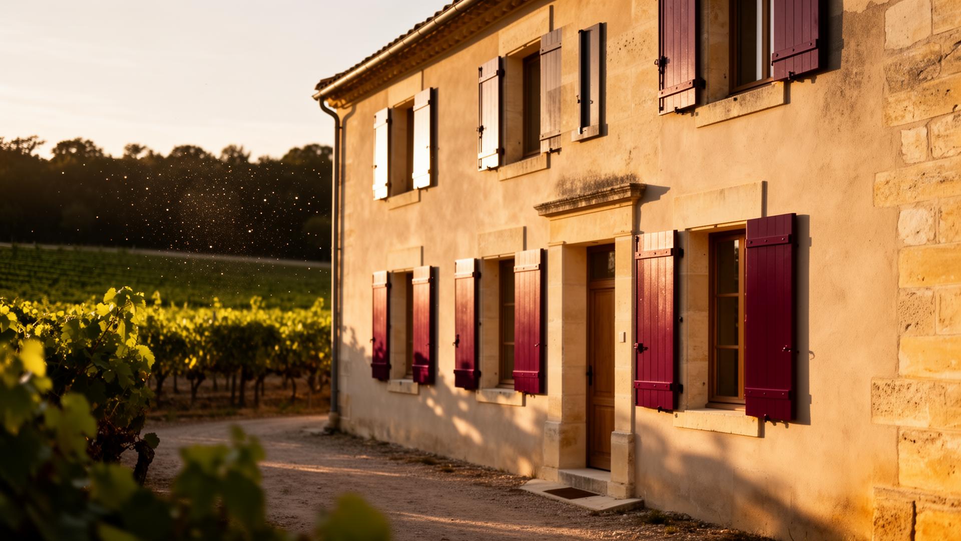 Maison en pierre rénovée à Saint-Émilion